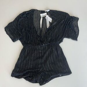 Parker sequin romper